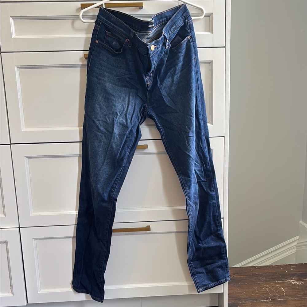 J Brand Indigo Straight Leg Jeans